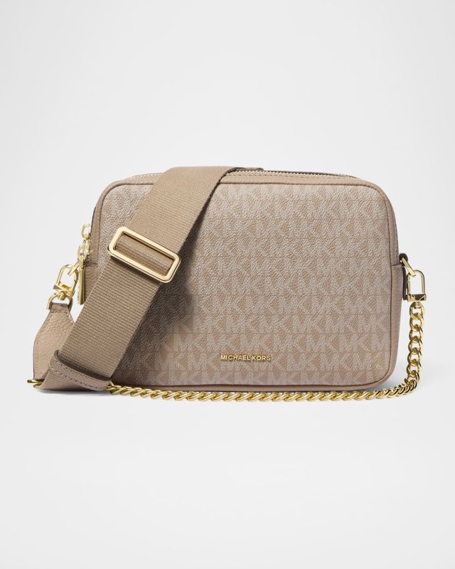 Bryant Medium Signature Logo Camera Crossbody Bag